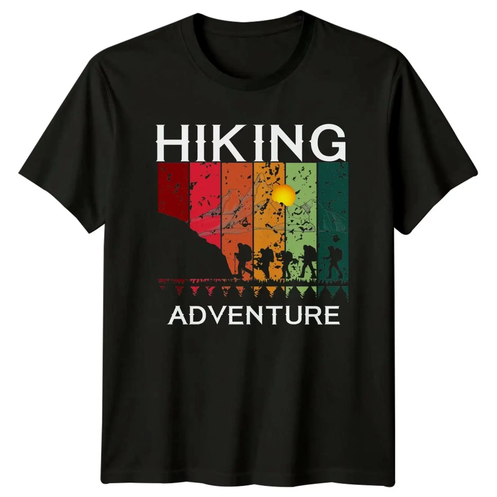 Outdoor Adventure Images - T-shirt d'aventure de randonnée, alpinisme, plein